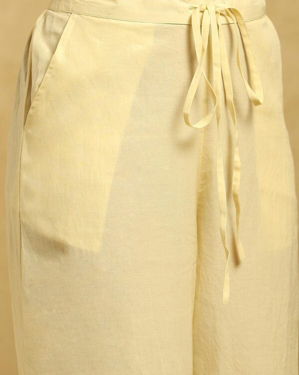 Pakistani Style Pink Straight Cotton Suit - Image 4